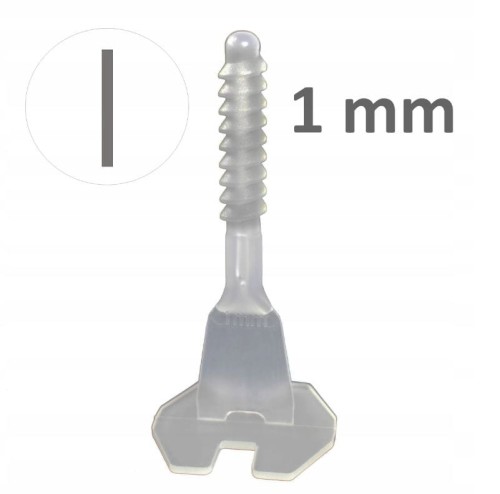 Śruba/klips Twist Level system poziomowania 1mm