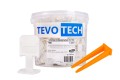 System Poziomowania Płytek TEVOTECH 400 klips 1,5mm +100 klinów 