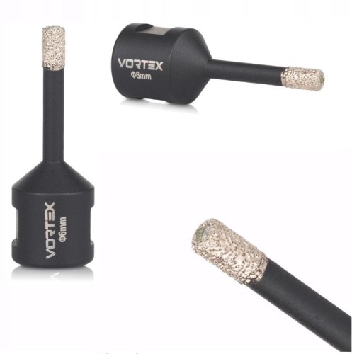 KORONKA DIAMENTOWA 6MM OTWORNICA VORTEX M14 GRES