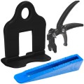 SIMPLEFIX SYSTEM POZIOMOWANIA 500+100+zaciskacz, fuga 1mm