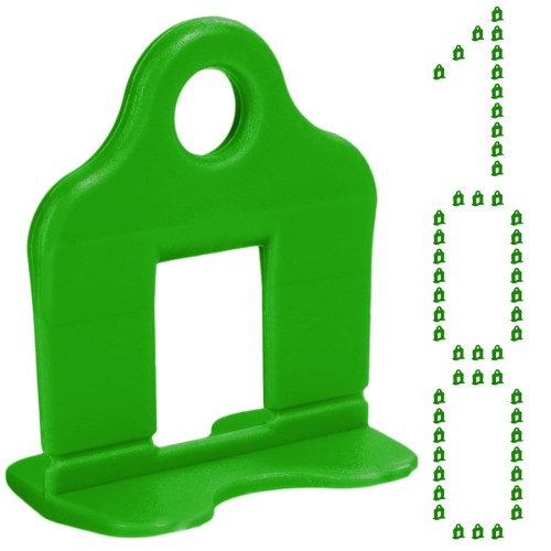 SIMPLEFIX SYSTEM POZIOMOWANIA PŁYTEK 100 KLIPSÓW, fuga 3mm