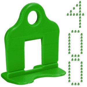 SIMPLEFIX SYSTEM POZIOMOWANIA PŁYTEK 400 KLIPSÓW, fuga 3mm