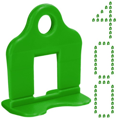 SIMPLEFIX SYSTEM POZIOMOWANIA PŁYTEK 400 KLIPSÓW, fuga 3mm