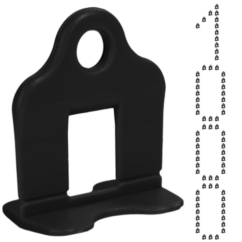 SIMPLEFIX SYSTEM POZIOMOWANIA PŁYTEK 1000 KLIPSÓW, fuga 1mm