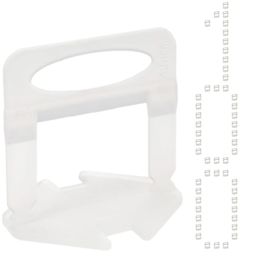 System do poziomowania płytek 100szt klips X-LEVEL 1mm