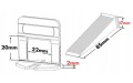 System poziomowania płytek TEVOTECH DUO 2mm 400 sztuk